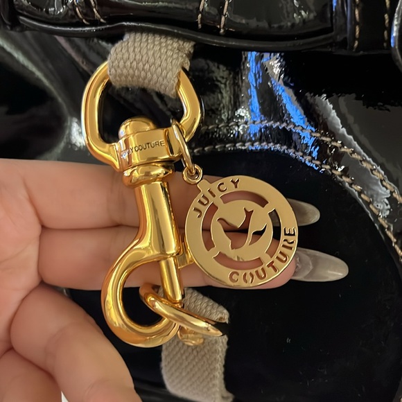 Vintage Juicy Couture Black Shoulder Bag - Picture 3 of 6